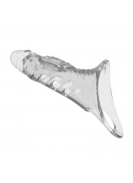 Прозрачная насадка на пенис - 22 см. - Baile - в Симферополе купить с доставкой