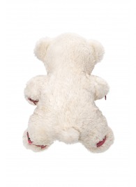 Бондажный набор: белый мишка с розовыми оковами и наручниками - Pecado - купить с доставкой в Симферополе