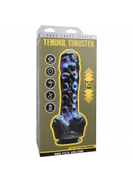 Черно-синяя мини-машина на присоске Tendril Thruster - 21,6 см. - Doc Johnson - купить с доставкой в Симферополе