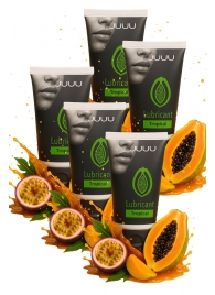 Набор из 5 съедобных лубрикантов JUJU со вкусом тропических фруктов - JuJu - купить с доставкой в Симферополе