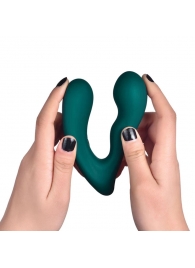 Темно-бирюзовый вибромассажер простаты Solstice X - Magic Motion - в Симферополе купить с доставкой