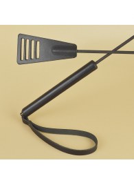 Черный кожаный стек «Сириус» - 60 см. - Sitabella - купить с доставкой в Симферополе