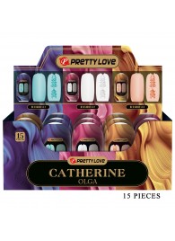 Набор из 15 мастурбаторов Catherine Olga - Baile - в Симферополе купить с доставкой