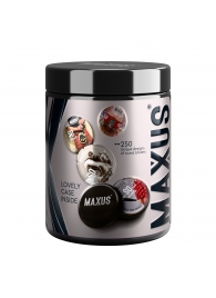 Черные утолщенные презервативы MAXUS Extra Strong с железным кейсом - 15 шт. - Maxus - купить с доставкой в Симферополе