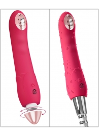 Малиновая насадка на душ с вибрацией Showers to orgasm - 20,1 см. - Orion - купить с доставкой в Симферополе
