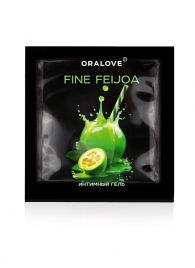Саше съедобной оральной смазки OraLove с ароматом фейхоа - 3 гр. - Биоритм - купить с доставкой в Симферополе Саше съедобной оральной смазки OraLove с ароматом фейхоа - 3 гр. - Биоритм - купить с доставкой в Симферополе