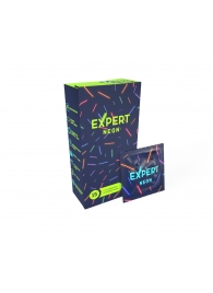Светящиеся в темноте презервативы Expert Neon - 15 шт. - Expert - купить с доставкой в Симферополе