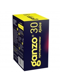 Ароматизированные презервативы Ganzo Juice - 30 шт. - Ganzo - купить с доставкой в Симферополе