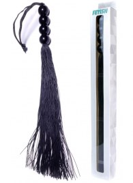 Черная силиконовая плеть - 37 см. - Boys of Toys - купить с доставкой в Симферополе