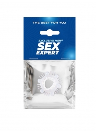 Стимулирующая насадка на пенис с несколькими видами рельефа - Sex Expert - в Симферополе купить с доставкой