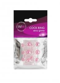 Прозрачная сквозная насадка на пенис с цветными шариками - Erowoman-Eroman - в Симферополе купить с доставкой Прозрачная сквозная насадка на пенис с цветными шариками - Erowoman-Eroman - в Симферополе купить с доставкой