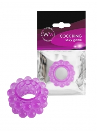 Лиловое эрекционное кольцо с 2 рядами стимулирующих шариков - Erowoman-Eroman - в Симферополе купить с доставкой Лиловое эрекционное кольцо с 2 рядами стимулирующих шариков - Erowoman-Eroman - в Симферополе купить с доставкой