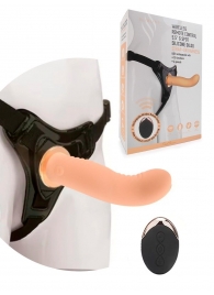 Женский вибрострапон со съемной насадкой и пультом ДУ - Erokay - купить с доставкой в Симферополе