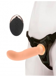 Женский вибрострапон со съемной насадкой и пультом ДУ - Erokay - купить с доставкой в Симферополе