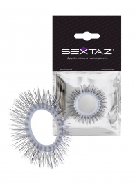 Круглое эрекционное кольцо с «ресничками» - Sextaz - в Симферополе купить с доставкой