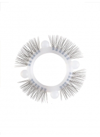 Эластичное кольцо с «ресничками» и 4 шариками - Sextaz - в Симферополе купить с доставкой