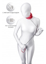 Красный ошейник с подкладкой из меха - ToyFa - купить с доставкой в Симферополе