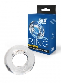 Прозрачное эрекционное кольцо-бублик - Sex Expert - в Симферополе купить с доставкой