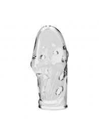 Прозрачная насадка на пенис Booker - 8 см. - Baile - в Симферополе купить с доставкой