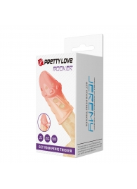 Телесная насадка на пенис Booker - 8 см. - Baile - в Симферополе купить с доставкой