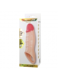 Телесная удлиняющая насадка на пенис Darnel - Baile - в Симферополе купить с доставкой
