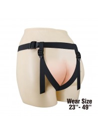 Черные трусики харнесс с платформой Caludio I - Baile - купить с доставкой в Симферополе