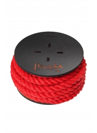 Красная веревка для шибари на катушке - 5 м. - Pecado - купить с доставкой в Симферополе