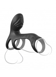 Черная насадка на пенис Ultimate Couples Cage Pro - Pipedream - в Симферополе купить с доставкой
