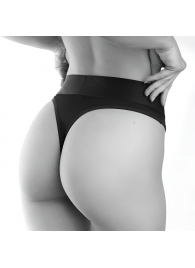 Черные трусики для ношения клиторального стимулятора Panty Lover - size XXL - Dorcel