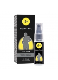 Пролонгатор-сыворотка pjur Superhero Delay Serum - 20 мл. - Pjur - купить с доставкой в Симферополе