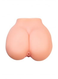 Реалистичный мастурбатор в форме попки с 2 любовными входами - No Name - в Симферополе купить с доставкой