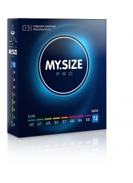 Презервативы MY.SIZE размер 72 - 3 шт. - My.Size - купить с доставкой в Симферополе