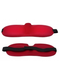 Красная глухая маска на резинке - Sitabella - купить с доставкой в Симферополе