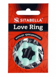 Цветное эрекционное кольцо с 5 бусинами Love Ring - Sitabella - в Симферополе купить с доставкой