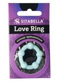 Цветное эрекционное кольцо Love Ring с бусинами - Sitabella - в Симферополе купить с доставкой