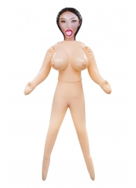 Телесная надувная секс-кукла с пышным бюстом - NMC - в Симферополе купить с доставкой