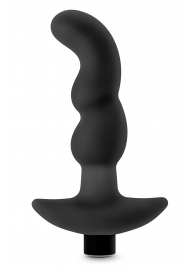 Черный вибромассажер простаты Prostate Massager 03 - 15,2 см. - Blush Novelties - в Симферополе купить с доставкой
