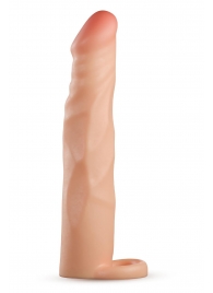 Телесная насадка-удлинитель Fortitude с подхватом - 17,7 см. - Blush Novelties - в Симферополе купить с доставкой