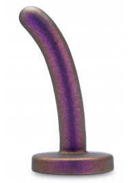 Фиолетовая насадка с гладкой поверхностью Surrender 4.75 Inch Beginner Pegging Dildo - 12 см. - Blush Novelties - купить с доставкой в Симферополе