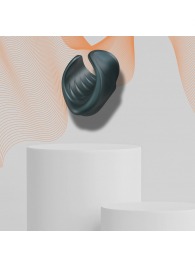 Серый сквозной мастурбатор с вибрацией Manwan Starter - Manwan - в Симферополе купить с доставкой