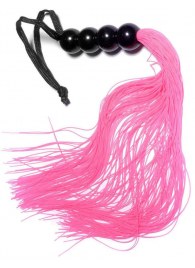 Розовая силиконовая плеть - 35,5 см. - Boys of Toys - купить с доставкой в Симферополе