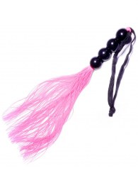 Розовая силиконовая плеть - 35,5 см. - Boys of Toys - купить с доставкой в Симферополе