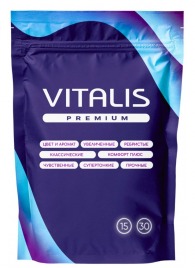 Презервативы увеличенного размера VITALIS Premium X-large - 15 шт. - Vitalis - купить с доставкой в Симферополе