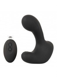 Черная анальная вибропробка с функцией расширения RC Butt Plug with 3 functions - Orion - в Симферополе купить с доставкой