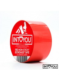 Красный скотч для фиксации Non-Sticky Bondage Tape - 15 м. - Intoyou - купить с доставкой в Симферополе