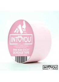Розовый скотч для фиксации Non-Sticky Bondage Tape - 15 м. - Intoyou - купить с доставкой в Симферополе