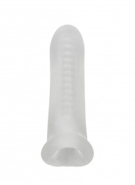 Белый фаллоудлинитель Striker - 13,5 см. - Lola Games - в Симферополе купить с доставкой