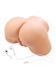 Телесный мастурбатор Olivia с 2 любовными отверстиями - Baile - в Симферополе купить с доставкой