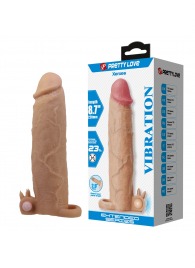 Телесная насадка на пенис Xerxes - 22 см. - Baile - в Симферополе купить с доставкой