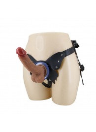 Поясной страпон Wells: трусики в форме бабочки и фаллоимитатор-насадка - Baile - купить с доставкой в Симферополе